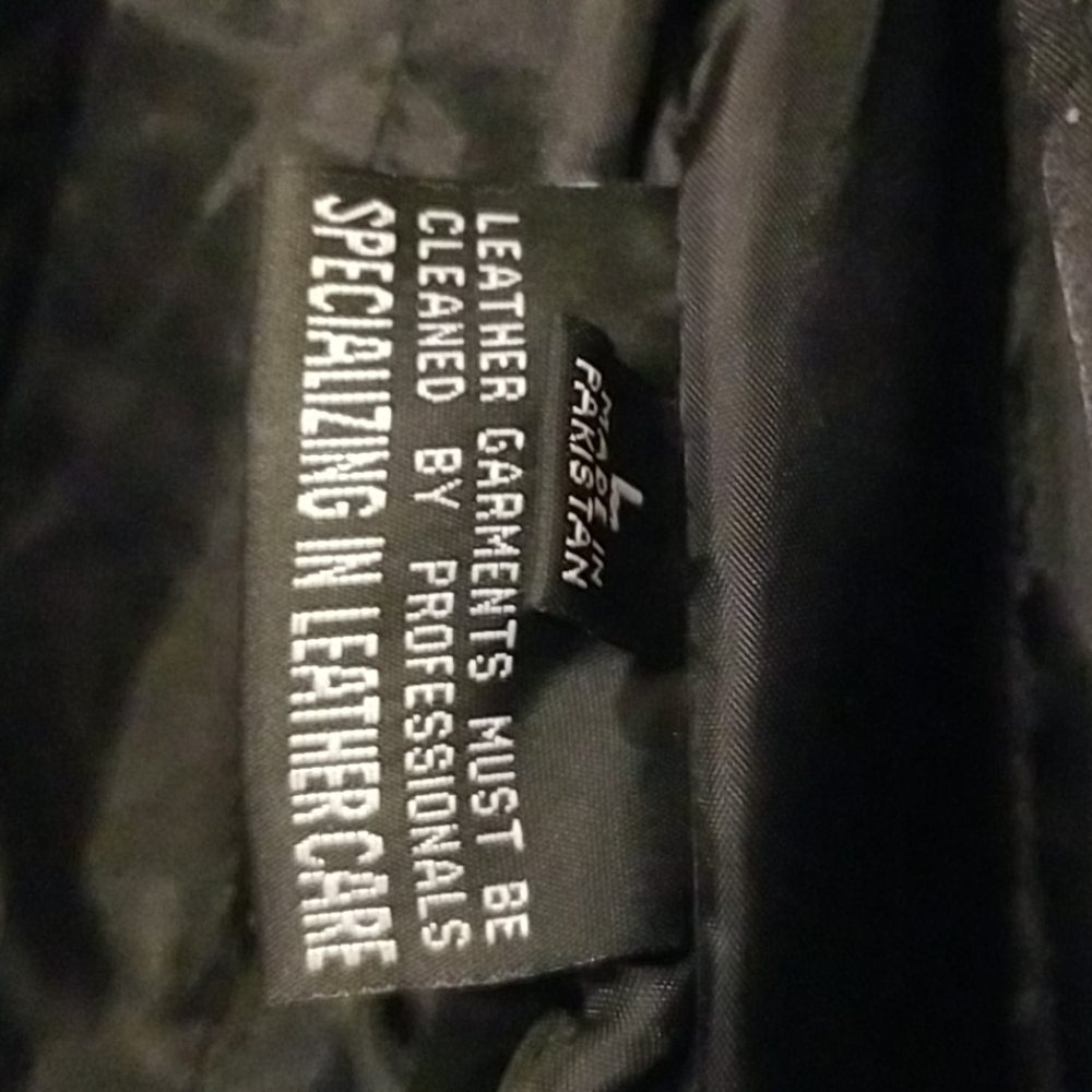 Heavy REAL LEATHER Riding jacket L - Picture 3 of 9